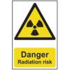 DANGER RADIATION RISK - PVC (200X300MM) thumbnail-0