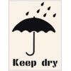 KEEP DRY STENCIL (300 X 400MM) thumbnail-0