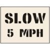 SLOW 5MPH STENCIL (300 X 400MM) thumbnail-0