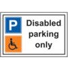 DISABLED PARKING ONLY - PYC (300X200MM) thumbnail-0