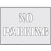 NO PARKING STENCIL (190 X 300MM)  thumbnail-0