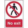 NO EXIT - PVC (200 X 300MM) thumbnail-0