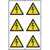 ELECTRICAL HAZARD SYMBOLS -PVC(200 X 300MM) thumbnail-0