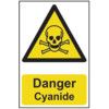 DANGER CYANIDE - PVC (200 X300MM) thumbnail-0