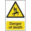 DANGER OF DEATH - PVC (200X300MM) thumbnail-0