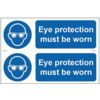 EYE PROTECTION MUST BE WORN -PVC(300 X 200MM) thumbnail-0