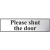 PLEASE SHUT THE DOOR - CHR (200X50MM) thumbnail-0