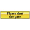 PLEASE SHUT THE GATE - POL (200X50MM) thumbnail-0