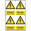 DANGER ELECTRIC FENCE - PVC (200X300MM) thumbnail-0