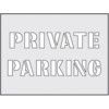 PRIVATE PARKING STENCIL (190X300MM) thumbnail-0