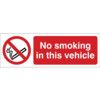 NO SMOKING IN THIS VEHICLE -SAV(150 X 50MM) thumbnail-0