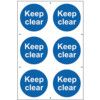 KEEP CLEAR - PVC (200 X 300MM) thumbnail-0