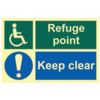 REFUGE POINT KEEP CLEAR - PHO(300X 200MM) thumbnail-0