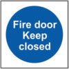 FIRE DOOR KEEP CLOSED - RPVC(100X 100MM) thumbnail-0