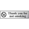 THANK YOU FOR NOT SMOKING -CHR(200 X 50MM) thumbnail-0