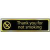 THANK YOU FOR NOT SMOKING -POL(200 X 50MM) thumbnail-0