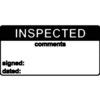 INSPECTED & COMMENTS - LABELS (50X 25MM ROLL OF 250) thumbnail-0