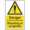 DANGER SHOOTING IN PROGRESS -SAV(200 X 300MM) thumbnail-0