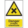 DANGER IRRITANT CHEMICALS -PVC(200 X 300MM) thumbnail-0