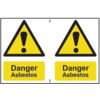 DANGER ASBESTOS - PVC (300X200MM) thumbnail-0