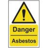 DANGER ASBESTOS - RPVC (200X300MM) thumbnail-0