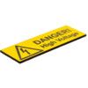 DANGER HIGH VOLTAGE -PK-5ENGRAVED (75 X 25MM) thumbnail-0