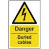 DANGER BURIED CABLES - RPVC (200X300MM) thumbnail-0