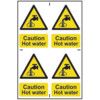 CAUTION HOT WATER - PVC (200X300MM) thumbnail-0