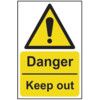 DANGER KEEP OUT - SAV (400X600MM) thumbnail-0