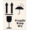 FRAGILE KEEP DRY STENCIL (400X600MM) thumbnail-0