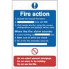 FIRE ACTION PROCEDURE - PVC (200X300MM) thumbnail-0