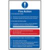 FIRE ACTION PROCEDURE - RPVC(200X 300MM) thumbnail-0