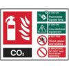 FIRE EXTINGUISHER COMPOSITE -CO2- SAV (200 X 150MM) thumbnail-0