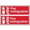 FIRE EXTINGUISHER - PVC (300X200MM) thumbnail-0