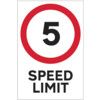 5MPH SPEED LIMIT - FMX (400X600MM) thumbnail-0