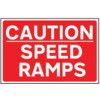 CAUTION SPEED RAMPS - RPVC (600X450MM) thumbnail-0