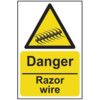 DANGER RAZOR WIRE - SAV (200X300MM) thumbnail-0