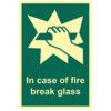 IN CASE OF FIRE BREAK GLASS -PHO(100 X 150MM) thumbnail-0