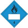 FLAMMABLE 4 SYMBOL BLUE -SAVPLACARD (250 X 250MM) thumbnail-0