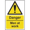 DANGER MEN AT WORK - SAV (400X600MM) thumbnail-0