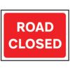 1050 X 750MM Ã‚Â TEMPORARY SIGN &FRAME - ROAD CLOSED thumbnail-0