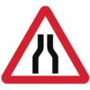 750MM TRI. TEMPORARY SIGN -ROADNARROWS BOTH LANES thumbnail-0