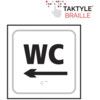 WC ARROW LEFT - TAKTYLE (150X150MM) thumbnail-0