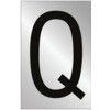 50MM POL. CHROME EFFECT -CHARACTER 'Q' thumbnail-0