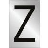 50MM POL. CHROME EFFECT -CHARACTER 'Z' thumbnail-0