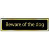 BEWARE OF THE DOG - POL (200X50MM) thumbnail-0