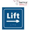 LIFT ARROW RIGHT - TAKTYLE (150X150MM) thumbnail-0