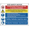 COMPOSITE SITE SAFETY SIGN (IRISHVERSION) thumbnail-0