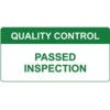 QUALITY CONTROL PASSED INSPECTION - LABELS (50 X 25MM ROLL OF 250) thumbnail-0