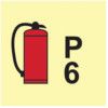 PORTABLE FIRE EXTINGUISHER P6-PHS (150 X 150MM) thumbnail-0